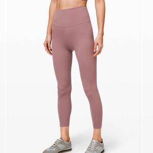 Lululemon Align Cropped Misty Mocha 21"